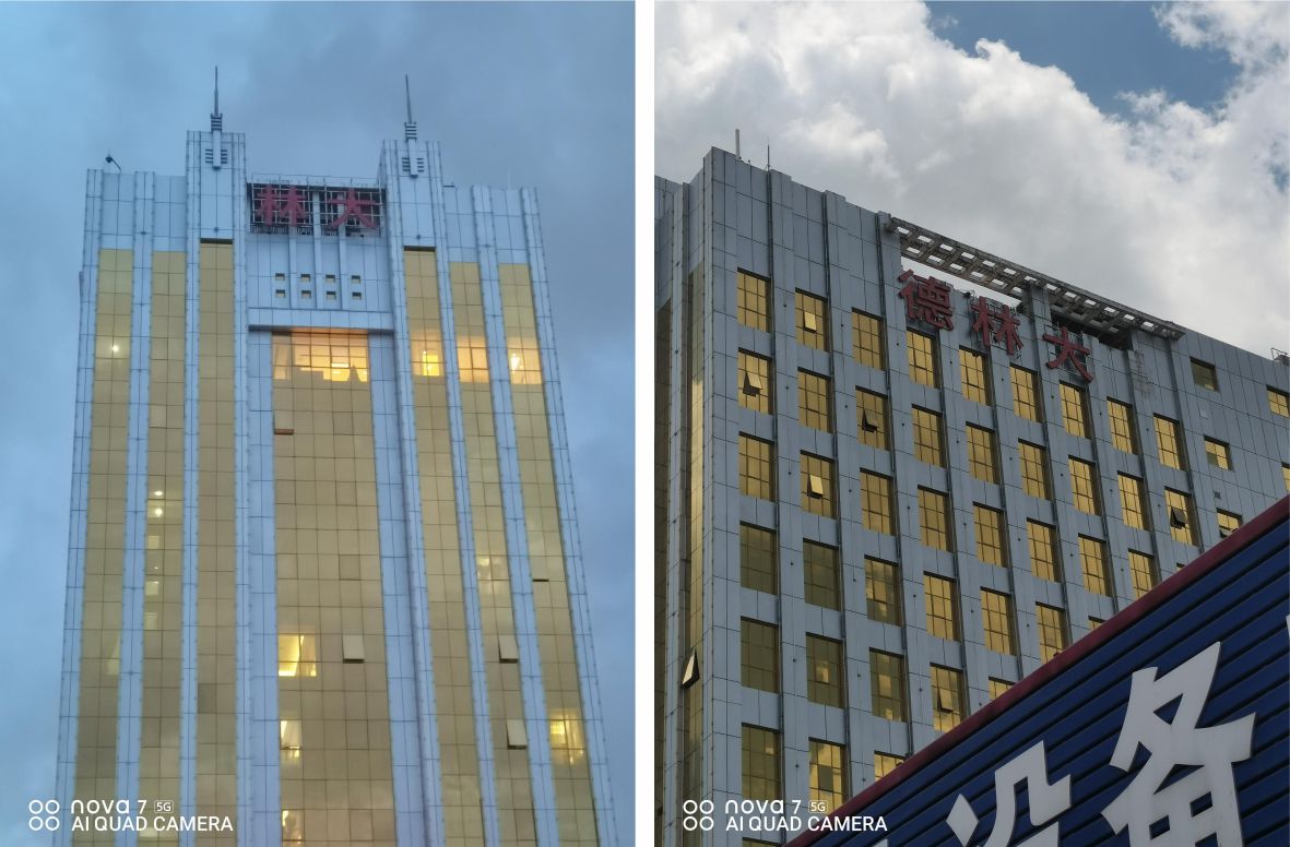 标识发光字安装图片